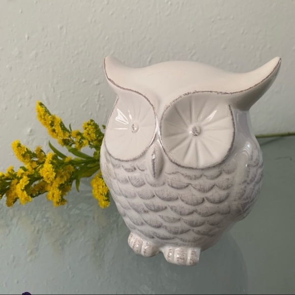 Vintage Ceramic Owl figurine Decor